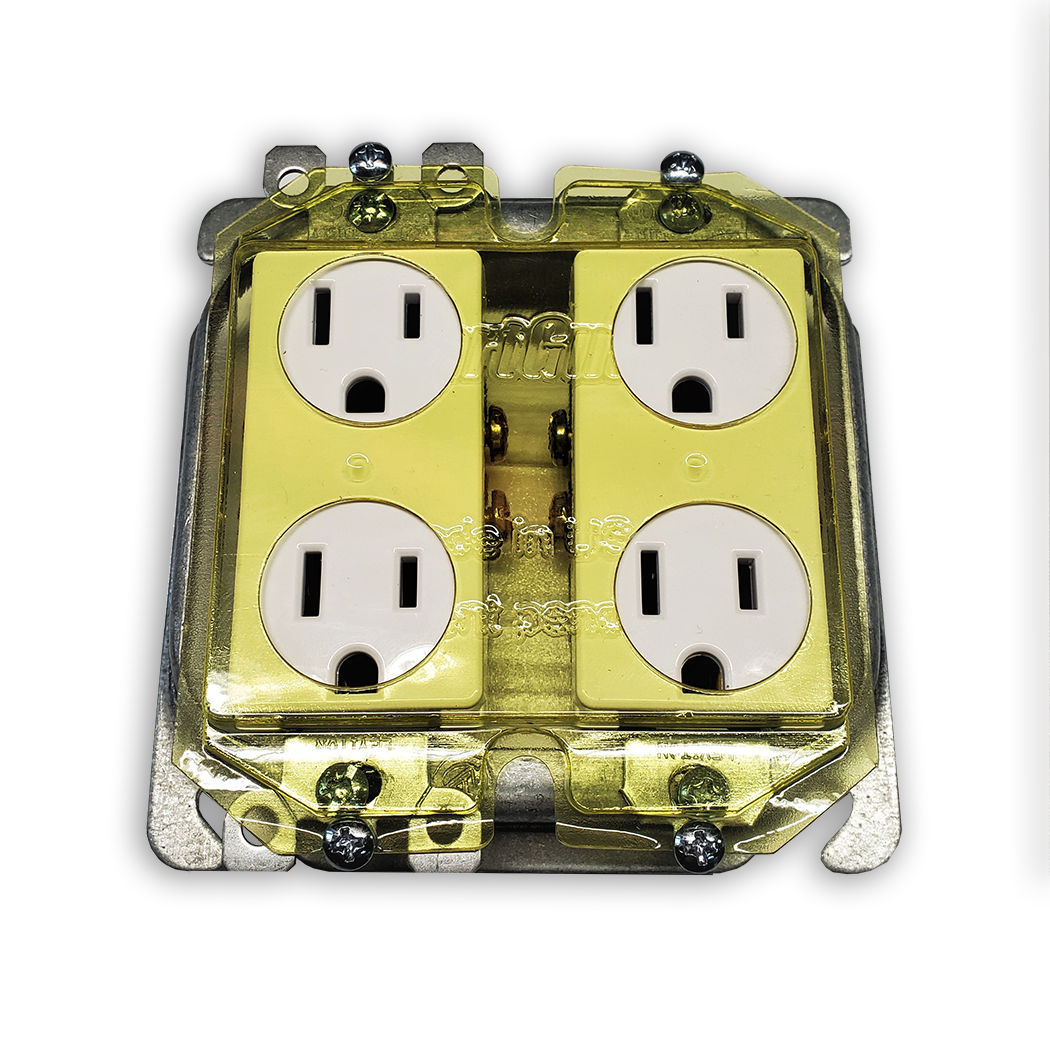 2 Gang GFCI / Decorator Cover With Access SmartGuard