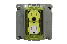 1 Gang Receptacle Cover With Access 1 Gang Receptacle Cover With Access
