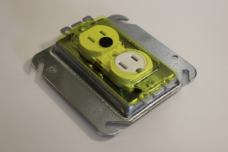 1 Gang Receptacle Cover With Access 1 Gang Receptacle Cover With Access