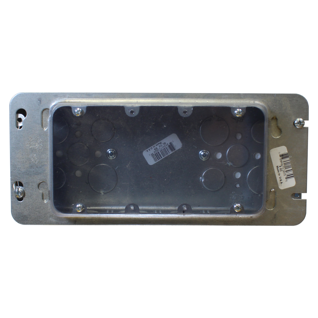 4 Gang Flat Plate Cover for Commercial Mud Ring